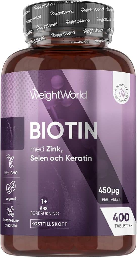 Biotin Complex with Zinc, Selenium and Keratin