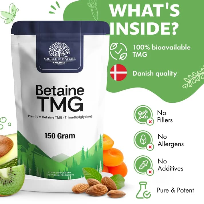 Betaín TMG (trímetýlglýsín) | 150gr 7