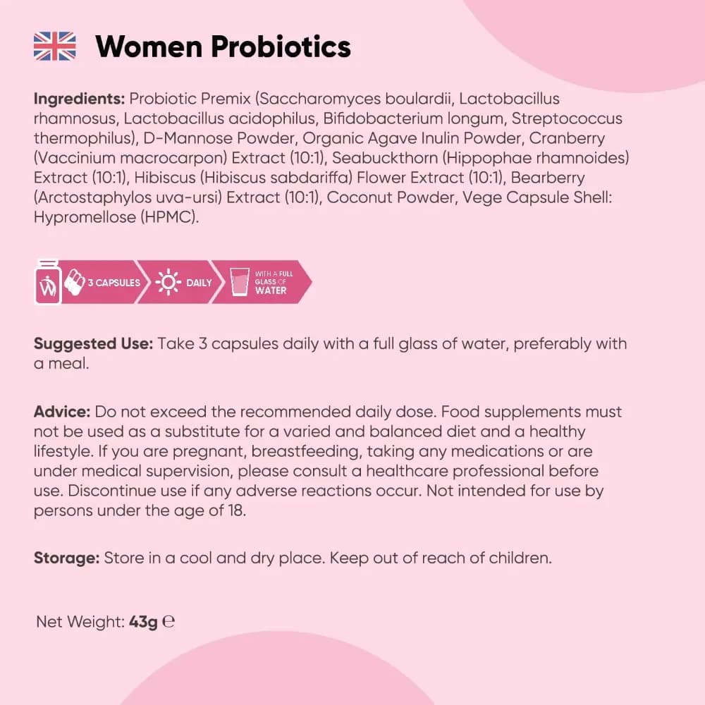 Probiotics hylki fyrir konur 6
