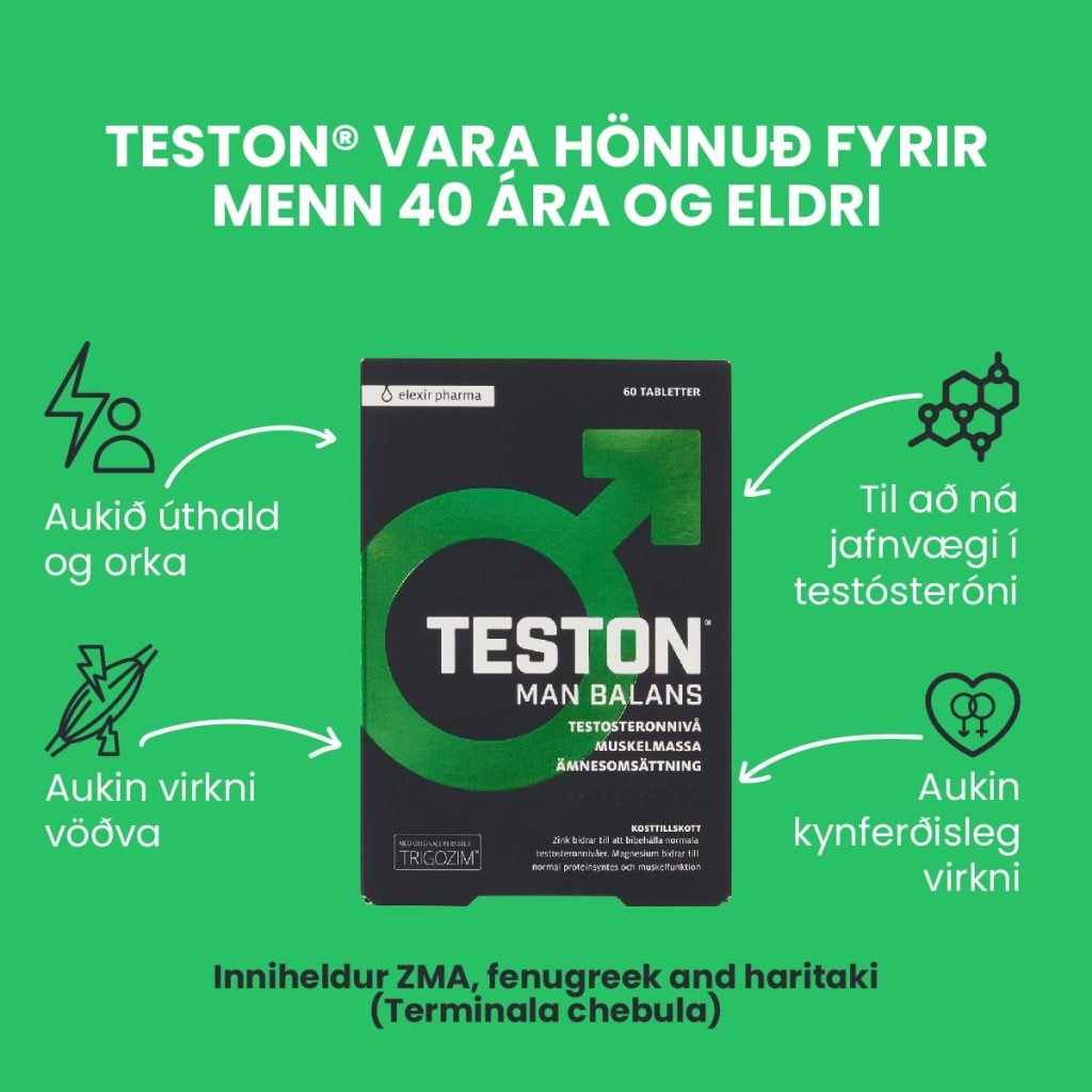 Teston Man Balance - Testósterón booster 60stk