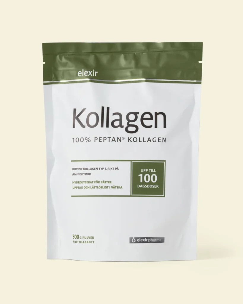 100% hreint kollagen (Peptan®) 500g