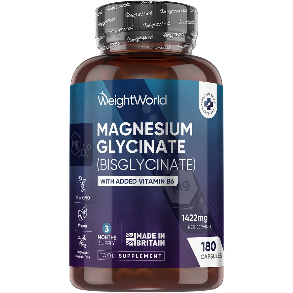 Magnesium Glycinate (Bisglycinate) Capsules